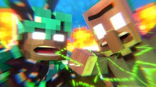 Annoying Villagers 32  Minecraft Animation [upl. by Annawt]