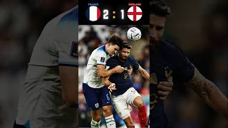 France 🆚 England 21 World Cup QuarterFinal 🏆⚔️ Match Highlights football shorts fifa [upl. by Areema50]