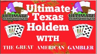 Ultimate Texas Holdem From Palace Station in Las Vegas Nevada [upl. by Anaili]