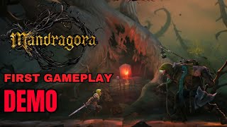 MANDRAGORA  NEW Gameplay Demo  Soulslike Metroidvania [upl. by Buonomo]