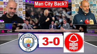 Man City back to Winning Ways beat Forest 30  PostMatch Analysis [upl. by Centonze]