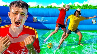 THE WORLDS BEST SLIP N SLIDE FOOTBALL TOURNAMENT [upl. by Dottie949]