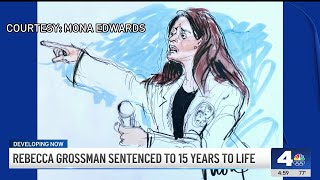 How Rebecca Grossman acted during her sentencing hearing [upl. by Materse269]