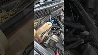 2017 GMC 2500 HD Diesel and filling the lower overflow resevoir coolant [upl. by Gearalt768]