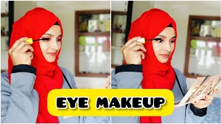 EYE MAKEUP SIMPLE  JINSINA MUNEER [upl. by Carmelle]