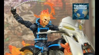 Marvel Legends Rider Series 6quot Ghost Rider With Motorcycle Set Review [upl. by Bettine634]