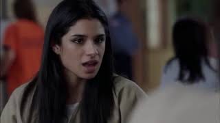 Oitnb quot If you want more pizza vote for Maritza quot 1x06 [upl. by Etiuqal]