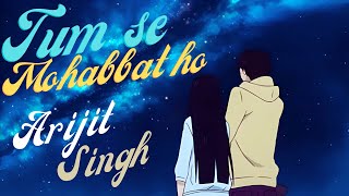 Tumse Mohabbat Hai  Arijit Singh  Slowed and Reverb  valentinesday aicover trendingsong [upl. by Arua]