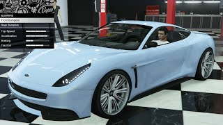 GTA 5  Past DLC Vehicle Customization  Dewbauchee Massacro Aston Martin Vanquish [upl. by Ahsiruam]