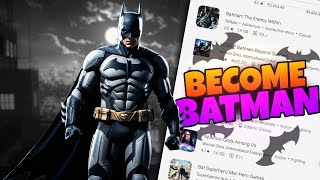 I DISCOVERED A CRAZY BATMAN GAME ON PLAYSTORE [upl. by Yttap]