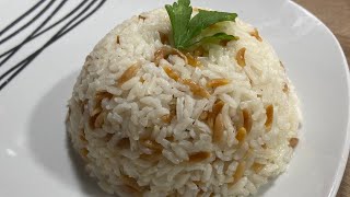 Riz turc Pilav Recette inratable  Turkish Rice Pilav Unmissable Recipe [upl. by Joerg]