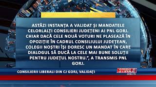 Consilierii liberali din CJ Gorj validați [upl. by Tiphane]