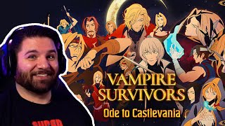 🔴 Ode to Castlevania  Vampire Survivors DLC is OUT NOW 🦇 [upl. by Llerrem712]