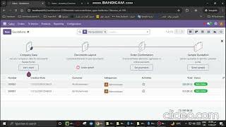 Odoo tutorial purchase sales  POS and inventory ERB [upl. by Enyallij]