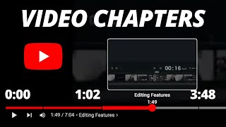 How to Add Chapters to YouTube Videos with Timestamps 2024 [upl. by Auburta425]