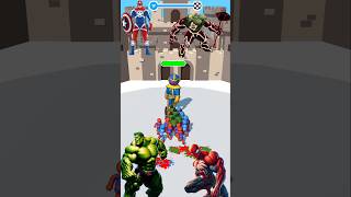 SPIDER MAN SUPER HERO 💪💪 BIG FIGHT RED HULK 💥💥💪 CONTROL GAMEPLAY IOS ALL LEVELS shorts funnyvideo [upl. by Meghan]