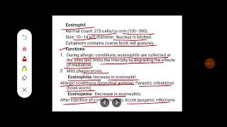 Q Discuss about leukocytes their classification and functions [upl. by Betsey]