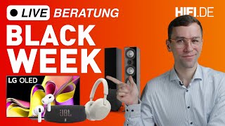 Black Week TV amp HIFI Live Beratung  Fernseher Soundbars Kopfhörer amp mehr deals [upl. by Filip649]