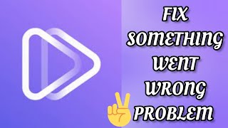 Fix S Player App Something Went Wrong Problem TECH SOLUTIONS BAR [upl. by Neelrahs]