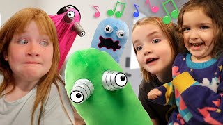 REAL LiFE or ROBLOX with RAiNBOW GHOSTS Adley Niko amp Navey play our favorite games iRL or iPAD [upl. by Cesya]