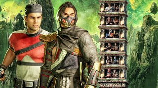 Union Of Light Scorpion With Stryker Warrior Klassic Tower Mortal Kombat 1  No Commentary [upl. by Knorring]