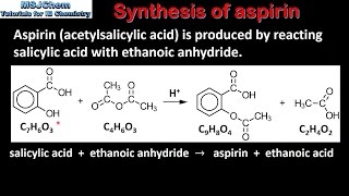 D2 Synthesis of aspirin SL [upl. by Ynwat104]