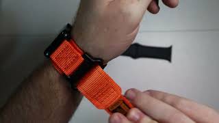 Nereides Apple Watch Band Woven Design Review [upl. by Aydne]