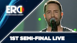 Claudiu Mirea  We Are The Ones  LIVE  1st SemiFinal  Selecția Națională 2019 [upl. by Onyx]