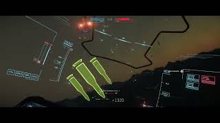 Star Citizen  Master Modes Squadron Battle raw gameplay All action [upl. by Ahsenev]