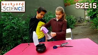 Backyard Science  S2E15  Make a fizzing wizard caldron [upl. by Elatsyrc]