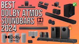 BEST DOLBY ATMOS SOUNDBAR 2024  TOP 5 BEST DOLBY ATMOS SOUNDBARS  HOME THEATER  GAMING  MUSIC [upl. by Nyledaj333]