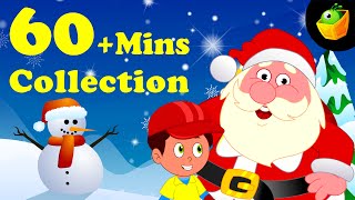 Jingle Bells And More Rhymes  60 Plus Mins Compilation Of English Nursery Rhymes For Kids [upl. by Nylireg114]