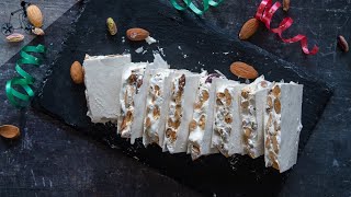 This Easy Nougat Torrone Recipe is a MUST TRY [upl. by Sirotek]