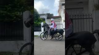 Riding in a horse bike viralvideo viralshort funny [upl. by Alikat]