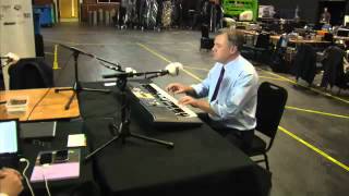 Ed Balls Plays Piano On LBC 973 [upl. by Ocirrej510]