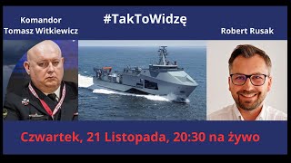 Ratownik na horyzoncie W TakToWidzę kmdr Tomasz Witkiewicz [upl. by Etnovad]