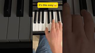 La Foule • Édith Piaf  Easy Piano tutorial❤️ piano pianotutorial easypianotutorial trending [upl. by Adnohsel725]