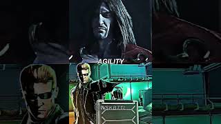 Gabriel Belmont vs Albert Wesker Request by WeskinEdits comparaison [upl. by Eerolam]