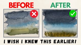 The Truth About Watercolour Painting I Wish I Discovered Sooner [upl. by Salba]