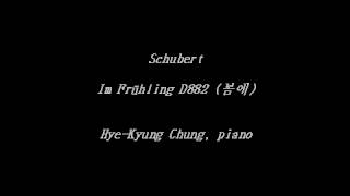 Schubert  Im Frühling D882 봄에 Accompaniment [upl. by Renferd192]