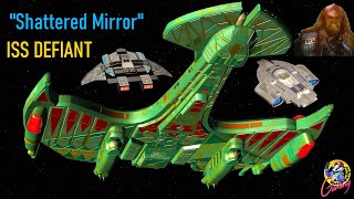 DS9 quotShattered Mirrorquot ISS Defiant VS Regent Worf’s Negh’Var  Star Trek Starship Battles [upl. by Hanikas]