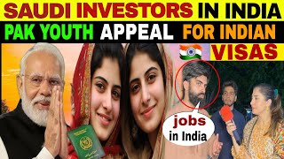 WHY PAK YOUTH WANT INDIAN VISIA  PAK PUBLIC BLUNT REACTION [upl. by Wendolyn399]