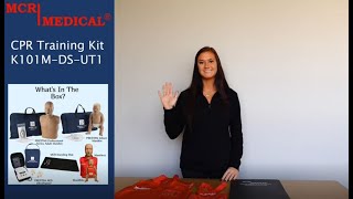 Unboxing PRESTANMCR Medicals CPR Training Kit Adult amp Infant Manikins w Feedback amp AED Trainer [upl. by Lertnek]