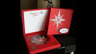 Carte de vœux poinsettia [upl. by Gayn747]