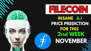 Insane FILECOIN FIL Price Prediction for THIS WEEK by AI [upl. by Cicily]