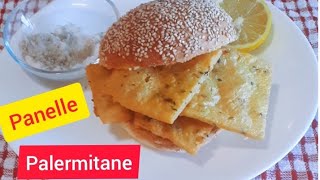 LE PANELLE PALERMITANE FATTE IN CASA  STREET FOOD SICILIANO [upl. by Ocko]