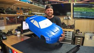 From Blank Shell to Custom Look Cutting amp Painting RC Car Bodies [upl. by Colver]