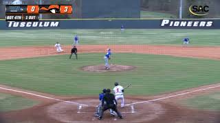 Tusculum Baseball Game One Highlights vs Notre Dame Ohio [upl. by Riabuz404]