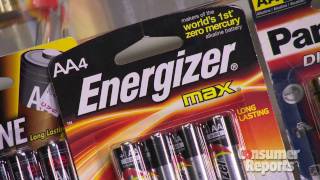 AA Batteries Which perform best in Consumer Reports tests 2011  Consumer Reports [upl. by Onitsuaf]