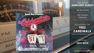 1982 • Baseball Clip • 1982 St Louis Cardinals Celebration amp Highlights [upl. by Otcefrep672]